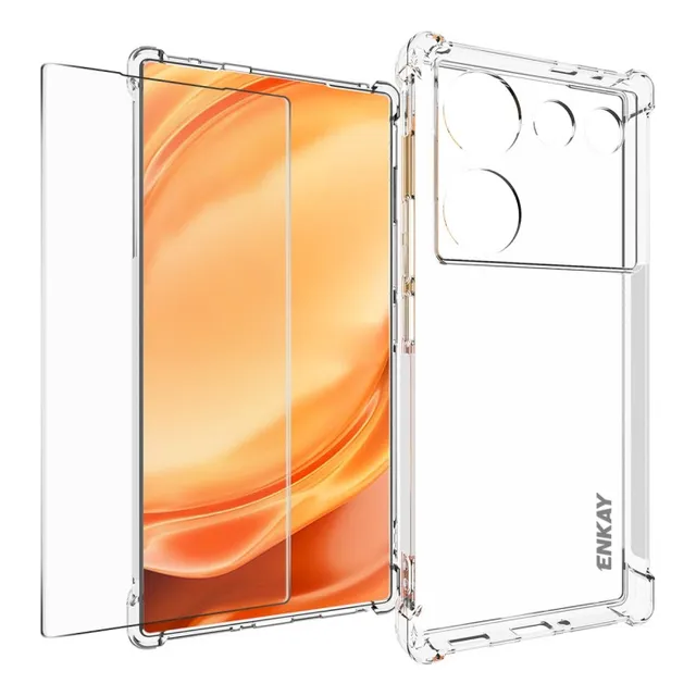 Funda De Tpu Con Película De Vidrio For Zte Nubia Z50 Ultra