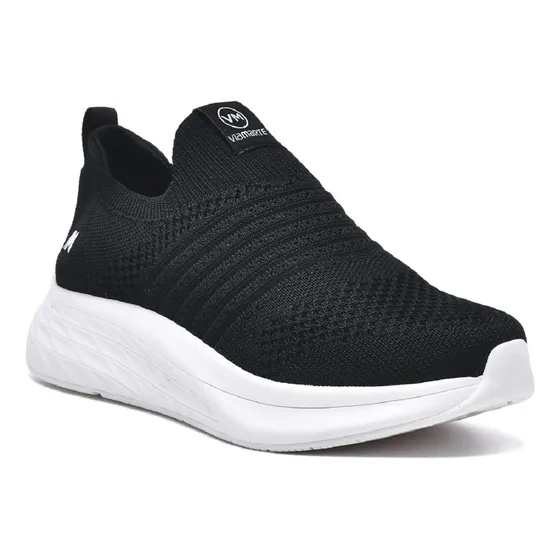 Tênis Feminino Meia Via Marte Knit Slip On - Original 