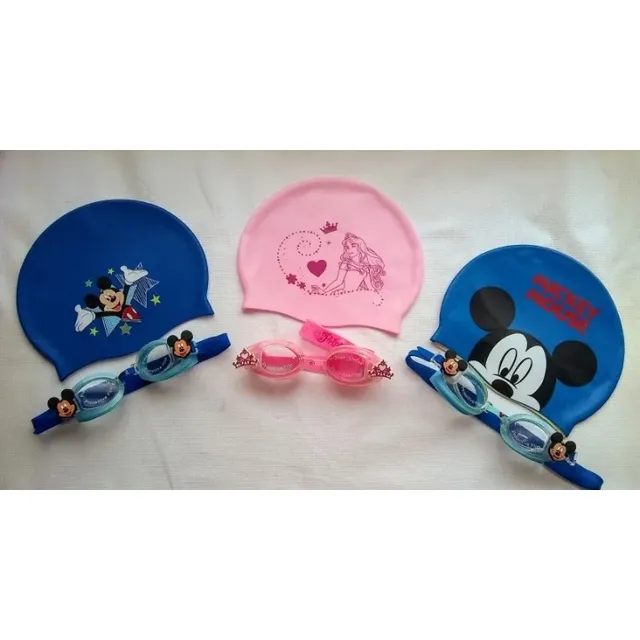 Gorro Para Natación Con Lente, Para Niños Y Adolescentes 