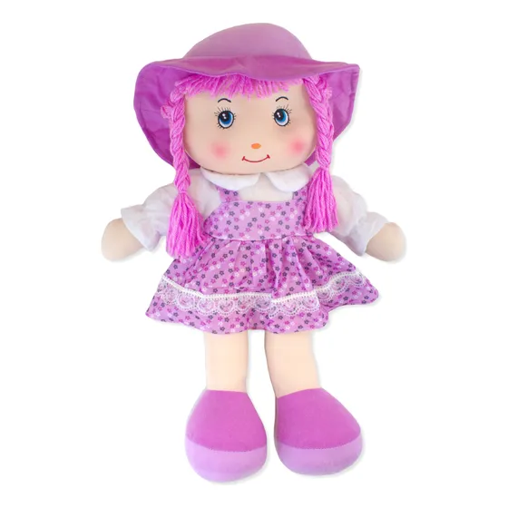 Muñeca Pepona De Tela Lily 50 Cm Plushy