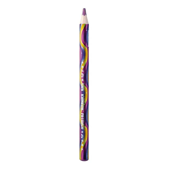 Lápis De Cor Jumbo Rainbow Tris Cores Metálica