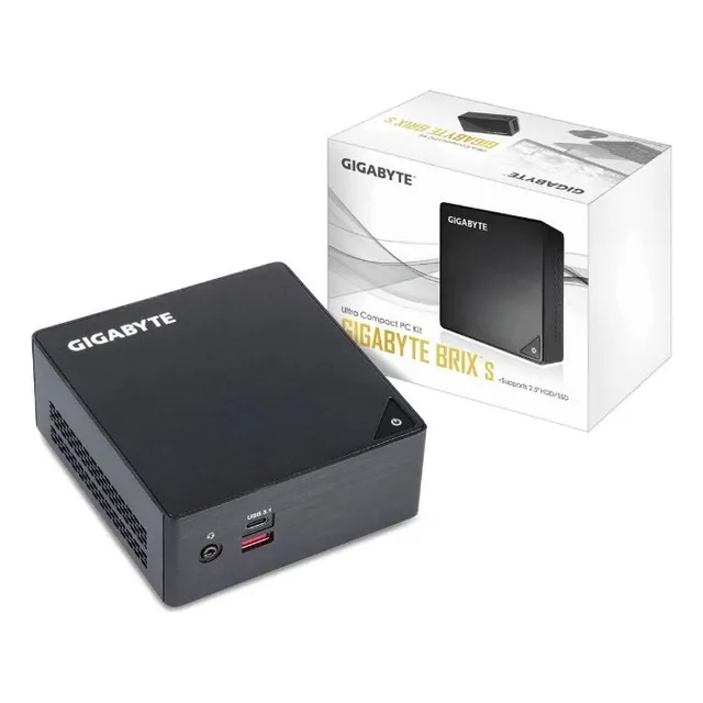 Mini Pc Gigabyte Brix I3-7100, 320hdd, 256nvme+16ram
