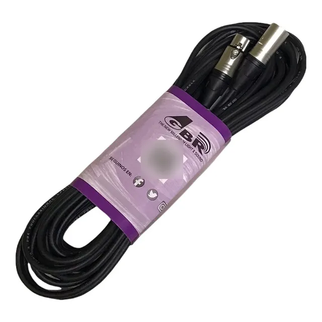 Cable Microfono Audio Dmx Gbr 20 Metros Canon Canon Xlr Pro 