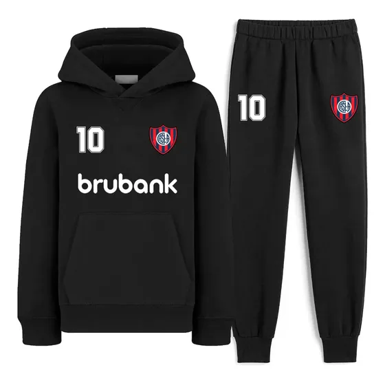 Conjunto Buzo Pantalón Equipos De Futbol Argentino Frisa