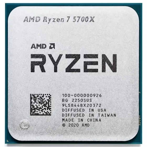 Ryzen 7 5700x (4.6ghz Max) - Novo (sem Caixa Box Ou Cooler)