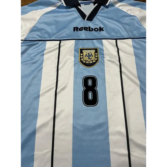 Camiseta Reebok Selección Argentina Futbol 2000 Batistuta