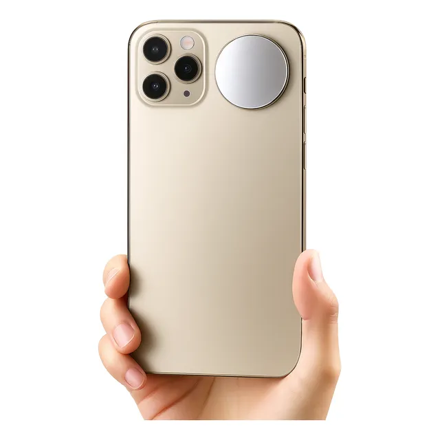 Espelho Para Selfie Para iPhone Android Foto CĂąmera Traseira Espelho Para Selfie Para iPhone Android Foto CĂąmera Traseira