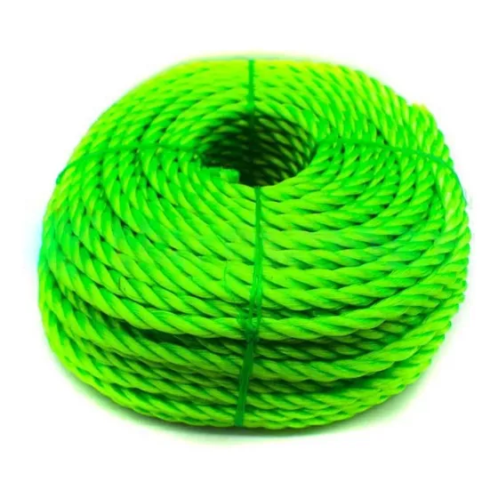 Cuerda 50metros, 8mm Nylon Naranja Verde Y Azul I Nido