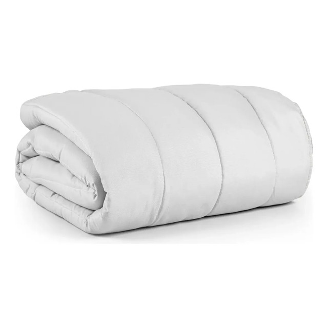 Edredom Casal Queen Micropercal 400 Fios Liso