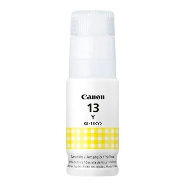 Botella De Tinta Canon Gi-13 Y Amarillo