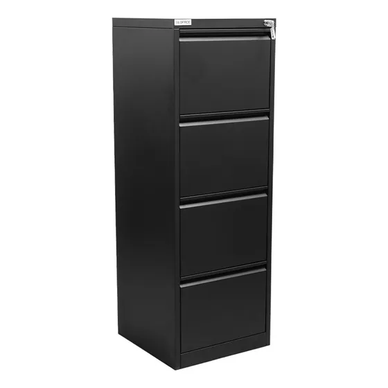 Archivador Metálico 4 Gavetas Con Cerradura
