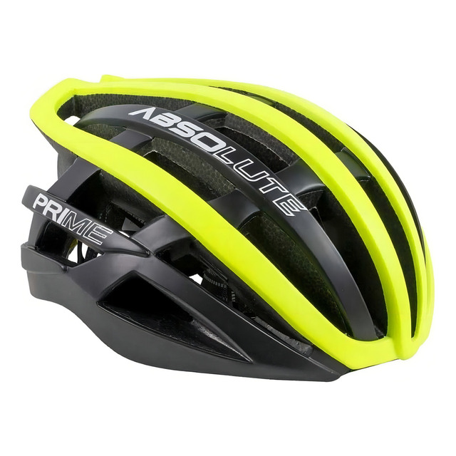 Capacete Absolute Prime Preto/amarelo Neon In Mold Ciclismo Cor Preto - Amarelo Tamanho M Capacete Absolute Prime Preto/amarelo Neon In Mold Ciclismo Cor Preto - Amarelo Tamanho M