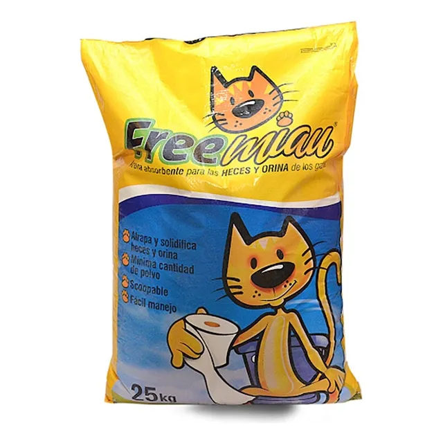Arena Sanitaria Para Gatos Freemiau X 25 Kg
