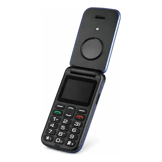 Celular Adulto Mayor 4g Flip Tecnolab Tl886bl Azul