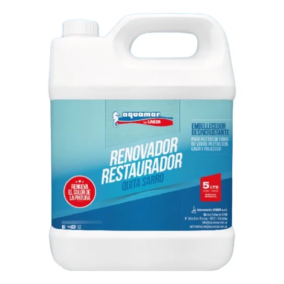 Renovador Restaurador Para Pileta Quita Sarro Piscina