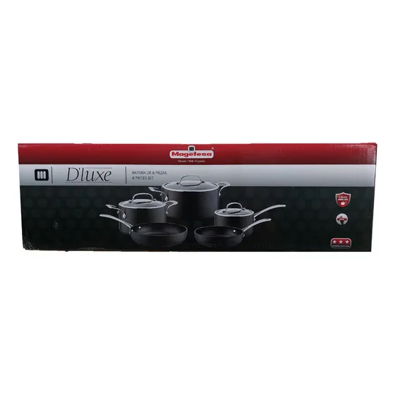 Juego De Ollas 8 Piezas Magefesa Modelo D'luxe