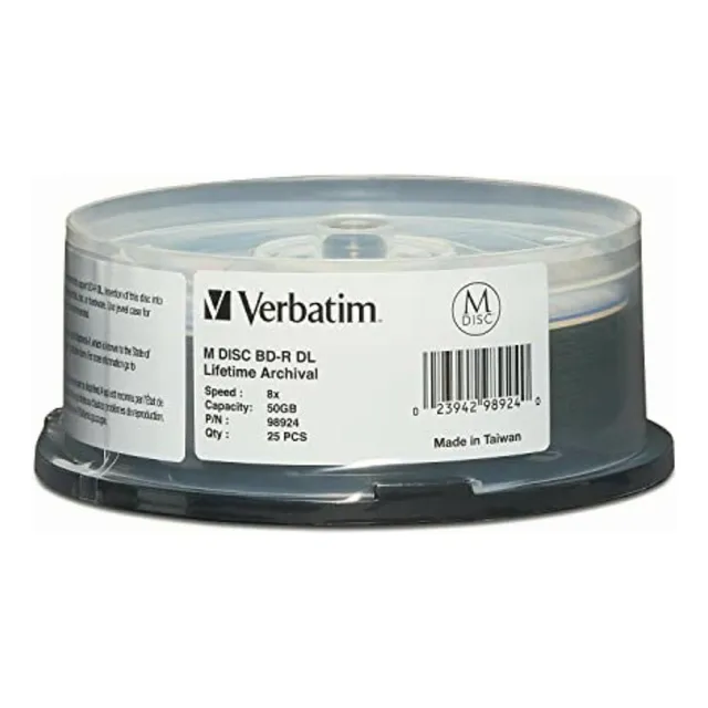 Verbatim Lethal Threat Reaper Chopper54, Para Hombre, 25pk