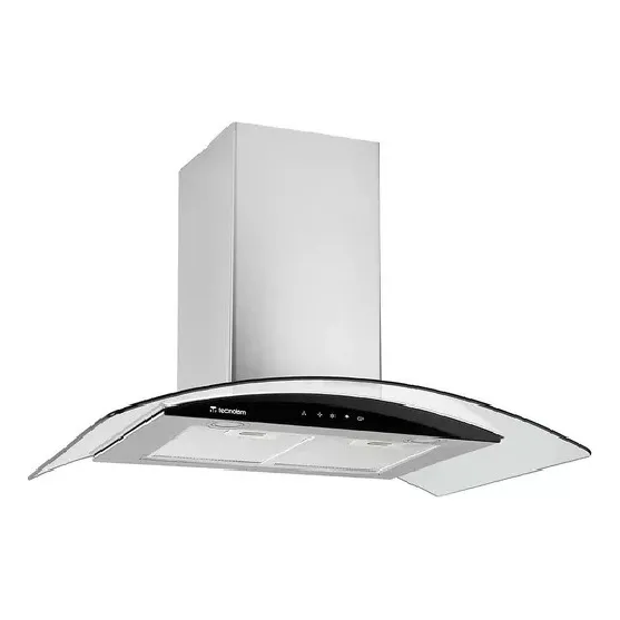 Campana Extractora Tecnolam Axia  Isla 90cm Acero 