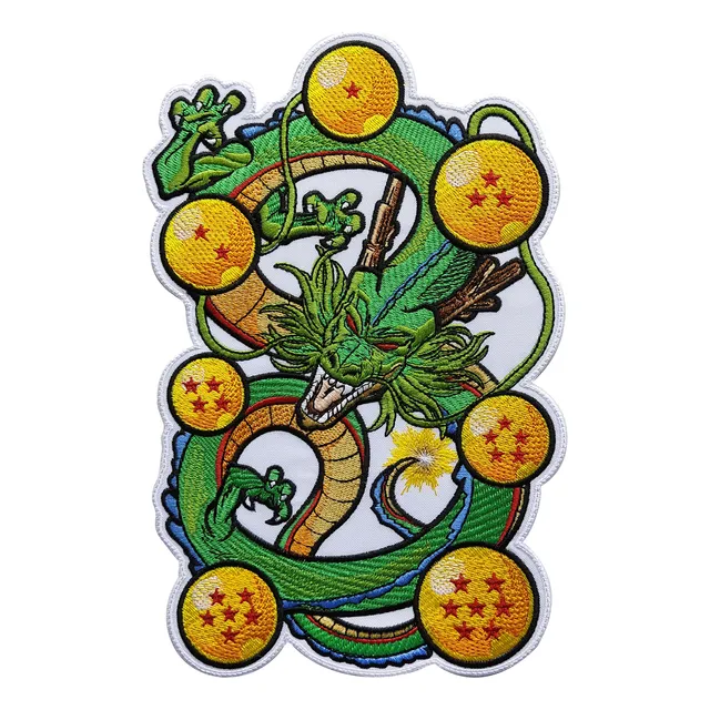 Parche Bordado Dragon Ball Y Las 7 Esferas Del Dragon Goku