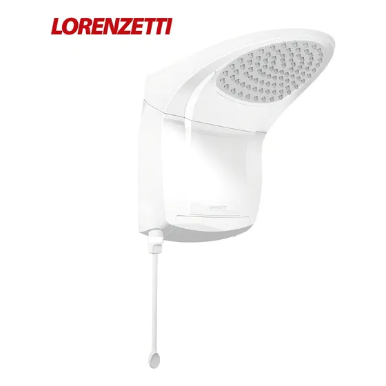 Chuveiro elétrico de parede Lorenzetti Acqua Ultra Jet branco 7.8kW 220V