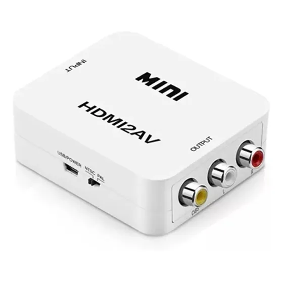 Adaptador Convertidor Hdmi A Rca 1080p