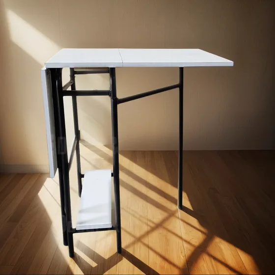 Mesa Auge Mini Mesa Plegable Extensible 106 Cm Melamina/caño