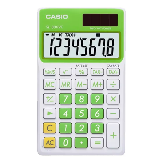Calculadora Portátil Casio Modelo Sl-300vc
