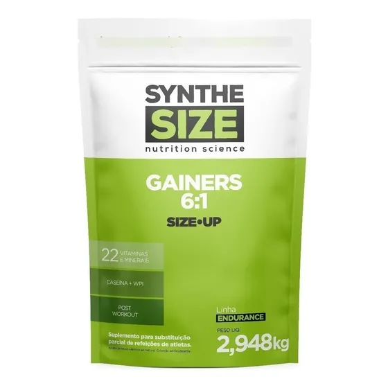 Gainers Hipercalórico 6:1 Refil Sabores 2.948g Synthesize