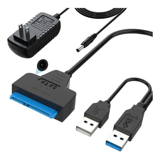 Convertidor Sata A Usb 3.0 Discos Duros 3.5 Y 2.5 Adaptador 
