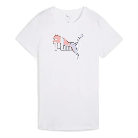 Polo Puma Mujer Ess Logo Lab Tee 684991 02 Blanco