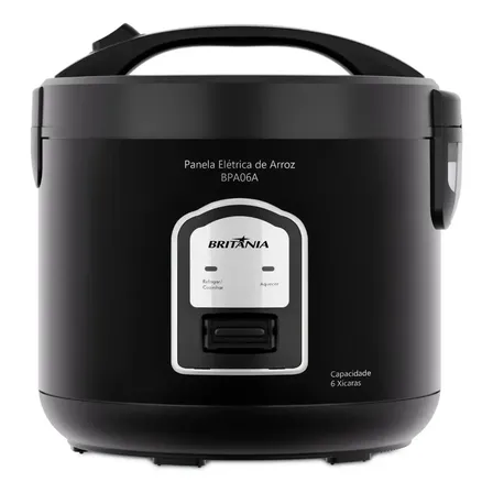 Panela de Arroz Britânia Preta 220v
