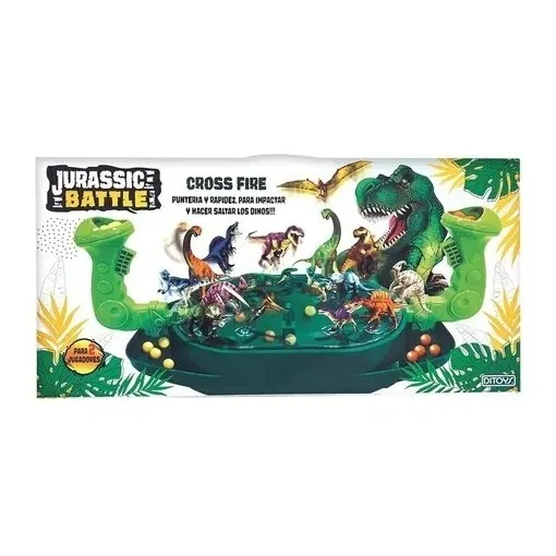 Juego Der Mesa Batalla Dinos Jurassic Battle 2532 Ditoys