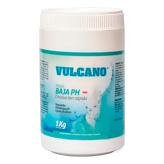 Baja Ph Para Piscinas 1 Kg - Vulcano | Cuotas sin interés