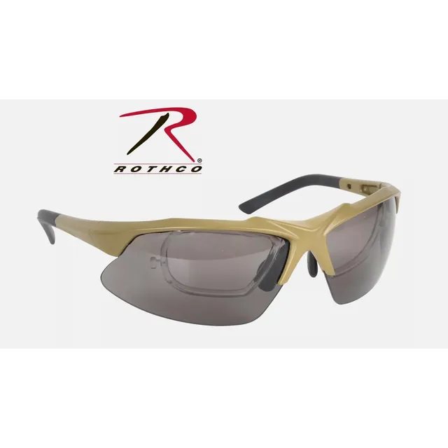 Lentes Tácticos Rothco Protección Uv400 Polígono Tiro Airsof
