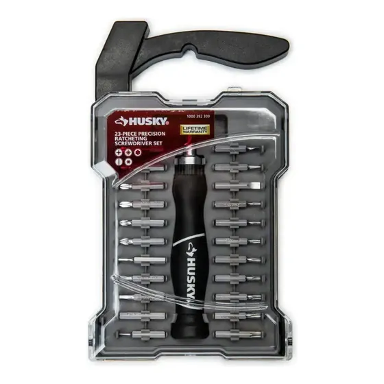 Destornillador De Precision Set 23 Piezas Con Rache Husky