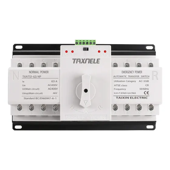 Transferencia Automática Selector Fase Grupo Elect 63a 380v