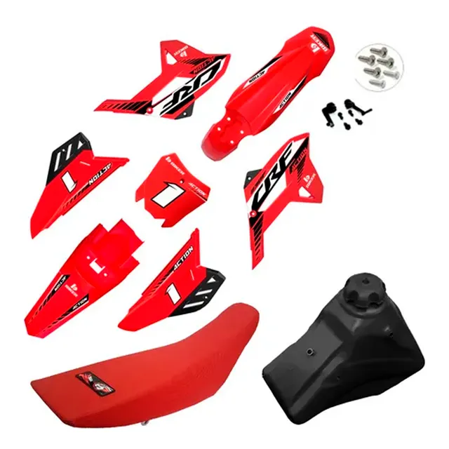Kit Roupa Crf230 Adaptavel Bros Xr200 Tornado Xtz Biker 2024