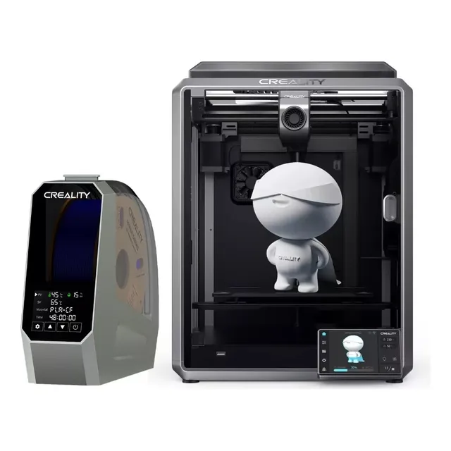 Impresora 3d Creality K1 Negro Fdm Y Caja Secadora Filamento