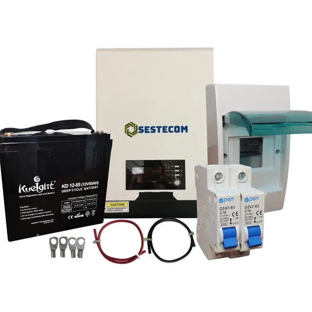 Kit Inversor 1 Kva Para Portones Electricos