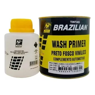 Wash Primer Fundo Fosfatizante Com Catalisador Brazilian Wash Primer Fundo Fosfatizante Com Catalisador Brazilian