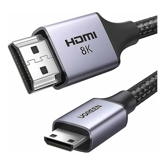 Cable Ugreen Mini Hdmi To Hdmi 8k Cable 2m 15515 | Cuotas sin interés
