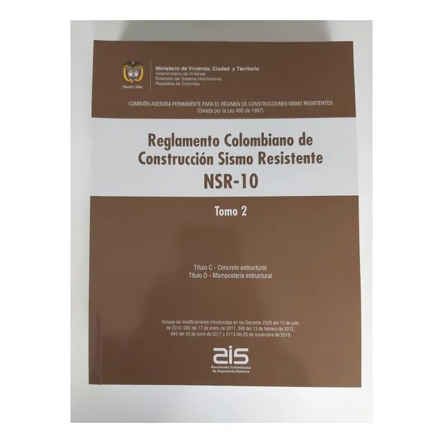Reglamento Colombiano De Construcción Sismo Resistente Nsr10