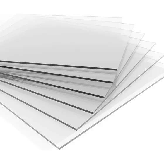 Lamina De Acrilico Transparente De 2mm De 1.22x1.22mts