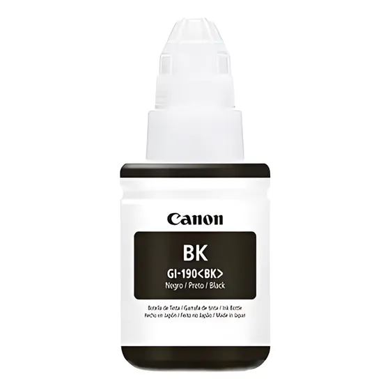 Tinta Canon Gi-190 4 Colores Pixma G4110 G3110 G2110 G1100