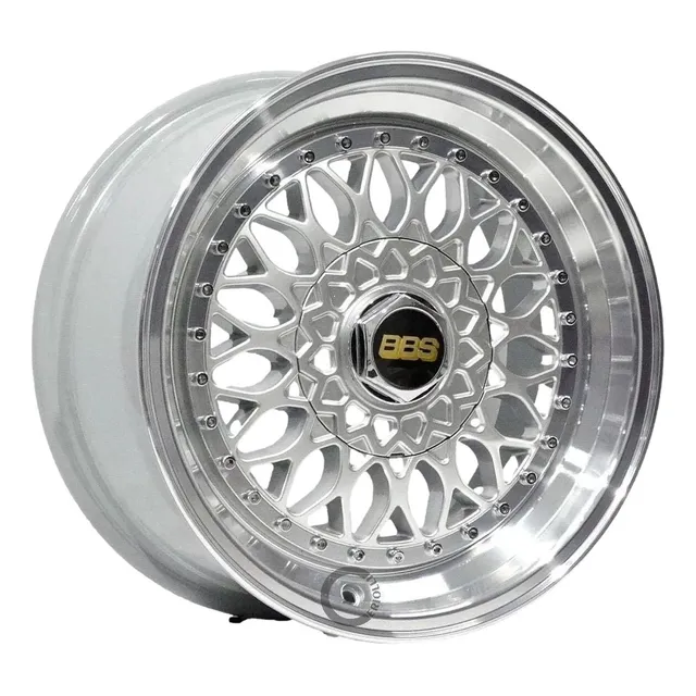 Jogo Roda Bbs Rs Aro 15 Tala 7 4x100 4x108 Borda Gts