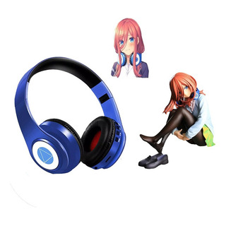 Nakano Miku Auriculares Bluetooth, Regalar Una Muñeca 2 Piez Nakano Miku Auriculares Bluetooth, Regalar Una Muñeca 2 Piez