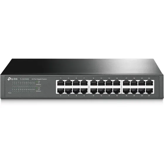 Switch Tp Link 24 Puertos Tl-sg1024s Desktop Rack Switch 24 