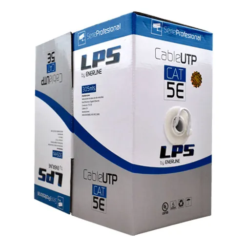 Cctv Cable De Red Utp Categoria 5e Interior Caja 305 Mts
