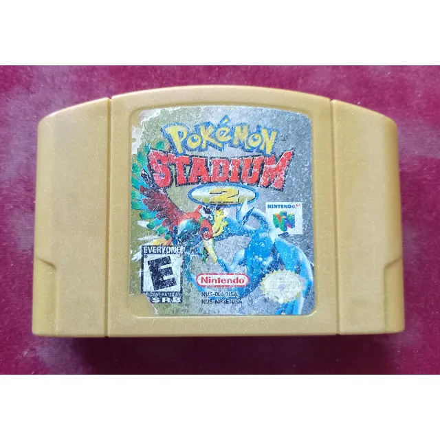 Pokemon Stadium 2 ( Nintendo 64 N64 ) 60v          _\(^o^)/_