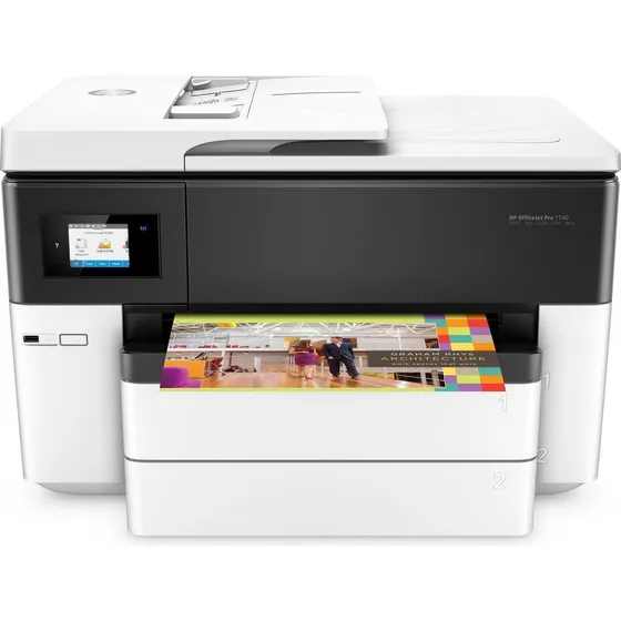 Impresora Multifiuncion Hp Formato A3 Officejet Pro 7740